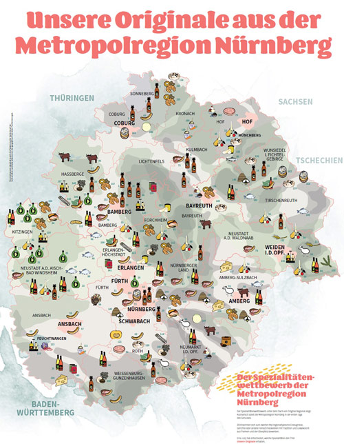 Original regional: Kulinarische Landkarte 2019
