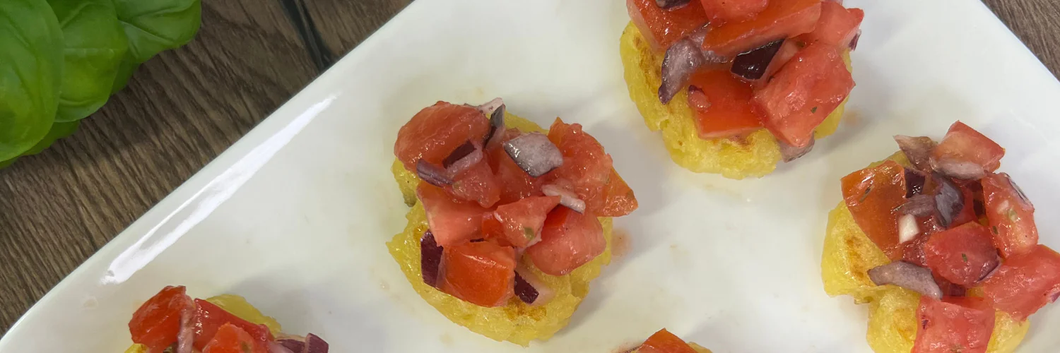 Bruschetta mit Knödelinos