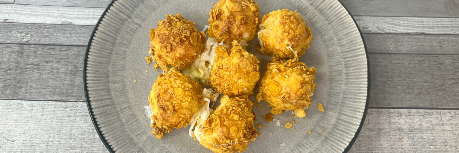 Crunchy Ködelinos mit Käse Füllung