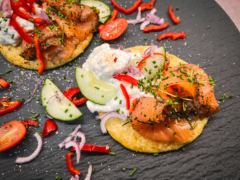 Roundies® mit Lachs