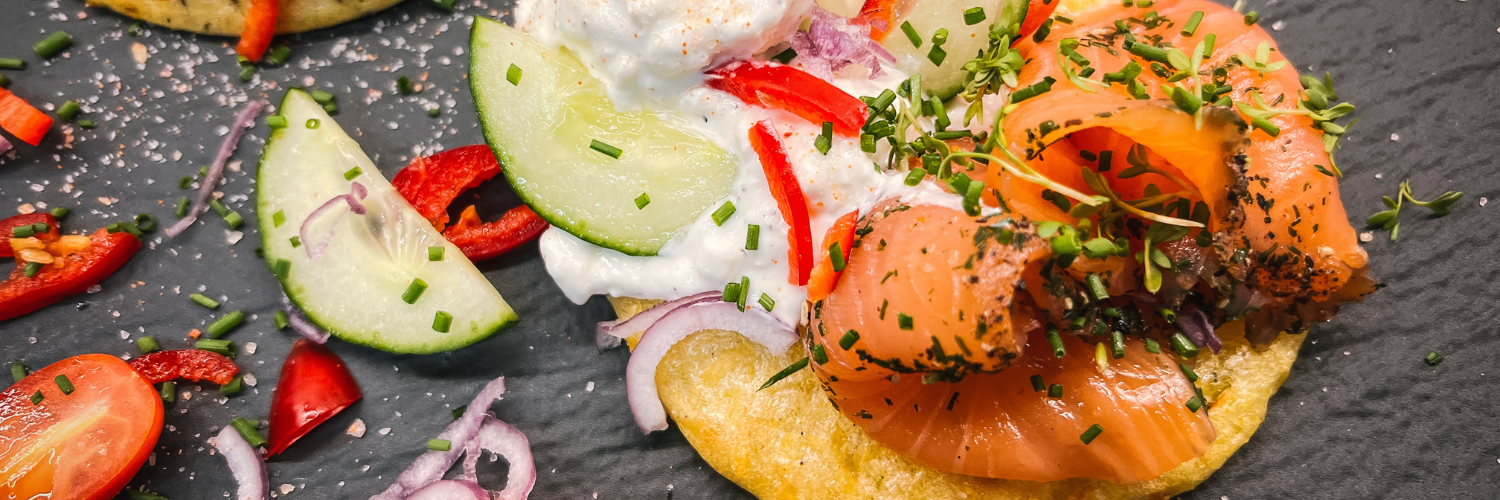 Roundies® mit Lachs