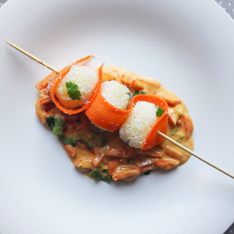 Vegane Kokos-Knödelinos Asia-Style