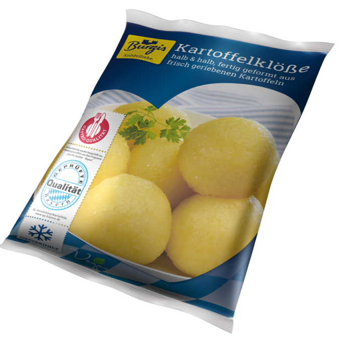 Produktbild Kartoffelklöße 5KG Tiefkühl