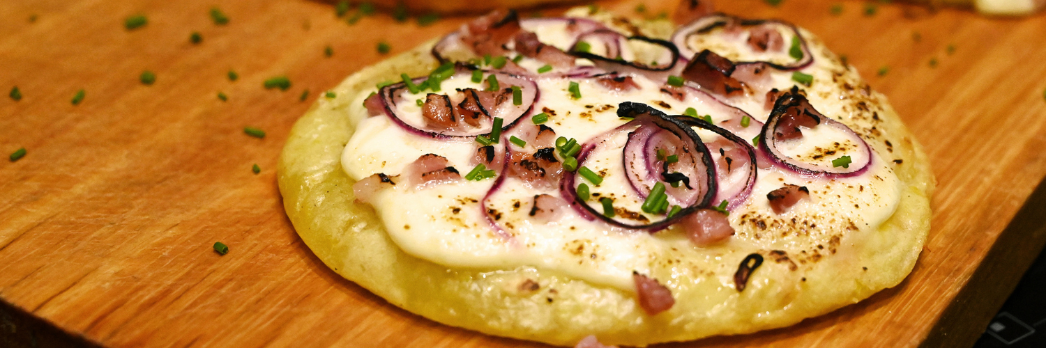 Roundies Flammkuchen “Elsässer Art”