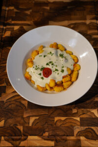 Gnocchi in Spinat-Gorgonzolasauce