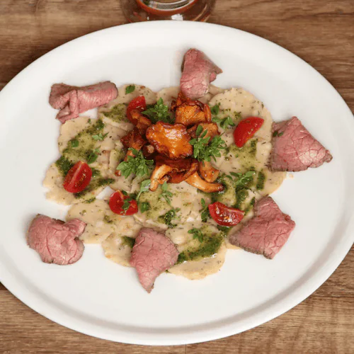 Brezenknödelcarpacchio