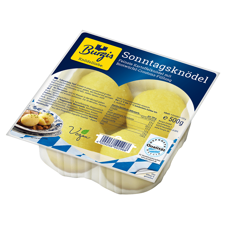 Vegane Sonntagsknödel