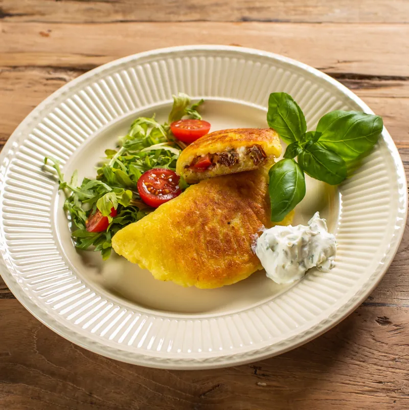 Lecker-leichtes Knödelgericht