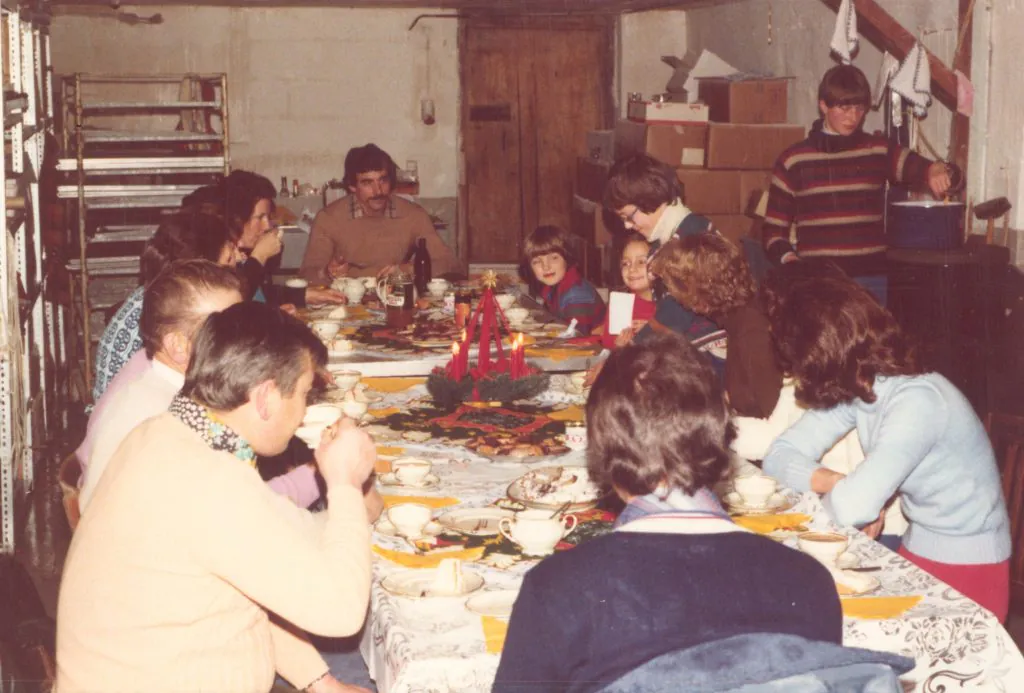 Weihnachtsessen bei Familie Burger