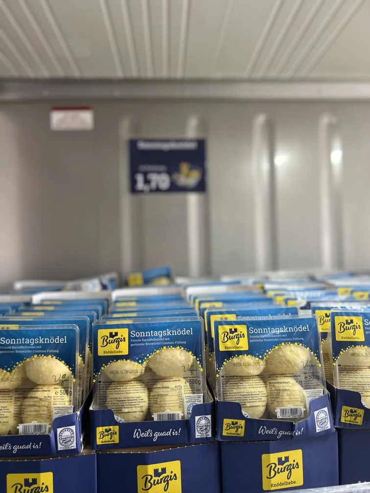 Burgis Sonntagsknödel in LKW