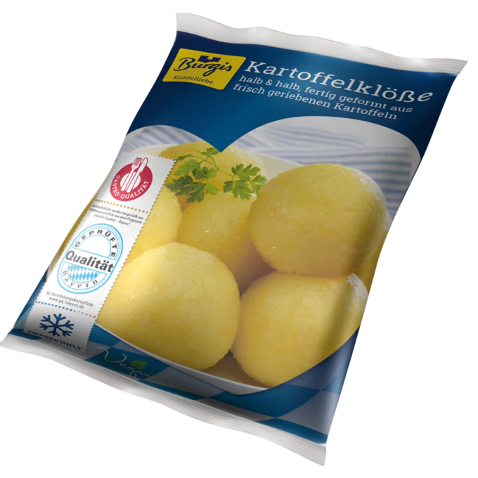 Produktbild Kartoffelklöße 5KG Tiefkühl