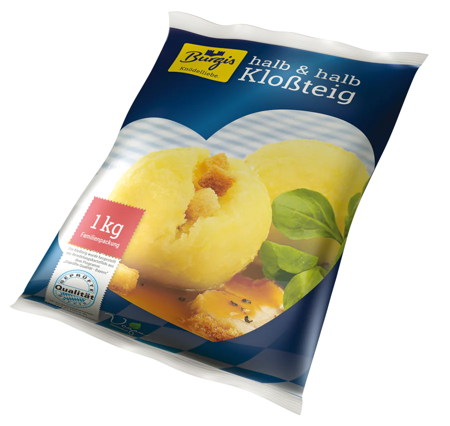 Kloßteig halb & halb